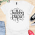 Bulldog Papa - V2 - Caligraphy T-Shirt